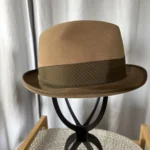 Thumbnail for Authentique Chapeau Fedora Vintage BILTMORE – Fabriqué au Canada – Taille 6 ¾ (54 cm)
