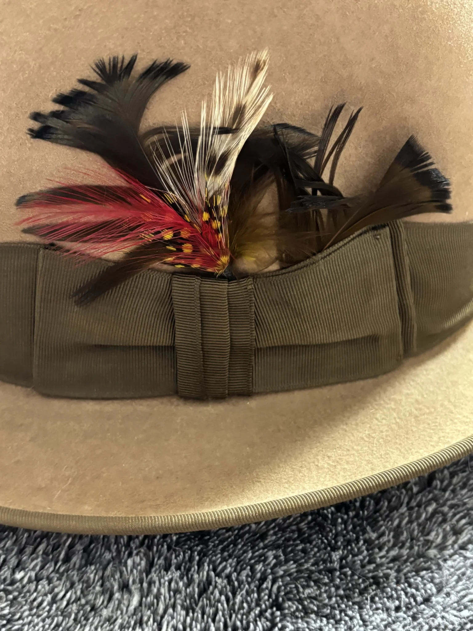Image for Authentique Chapeau Fedora Vintage BILTMORE – Fabriqué au Canada – Taille 6 ¾ (54 cm)