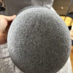 Thumbnail for Chapeau cloche style vintage gris foncé – Style années 20 (Taille unique / 22")