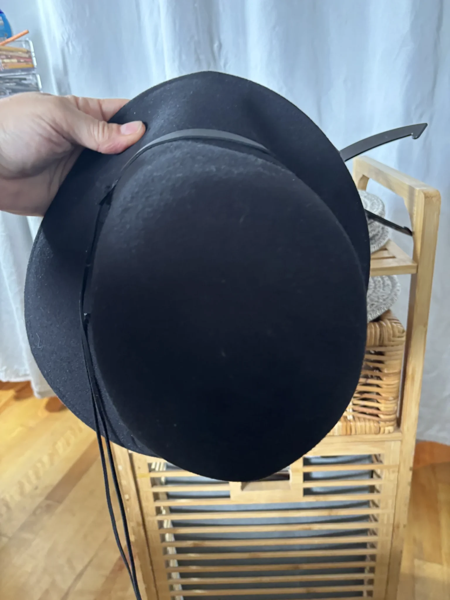 Image for Chapeau cloche Nine West noir 100 % laine – Neuf avec étiquettes (Prix d'origine : 68 $)