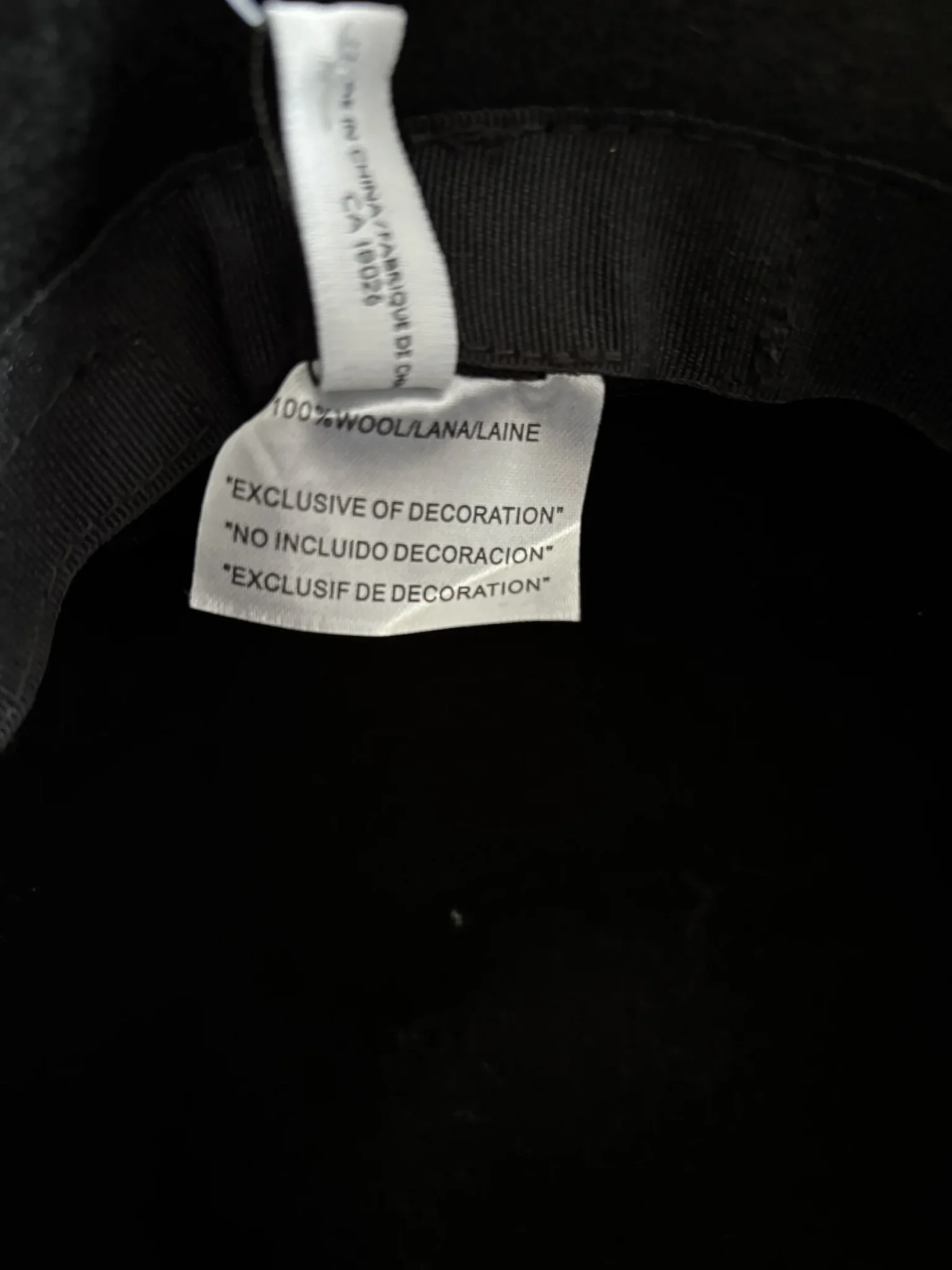 Image for Chapeau cloche Nine West noir 100 % laine – Neuf avec étiquettes (Prix d'origine : 68 $)