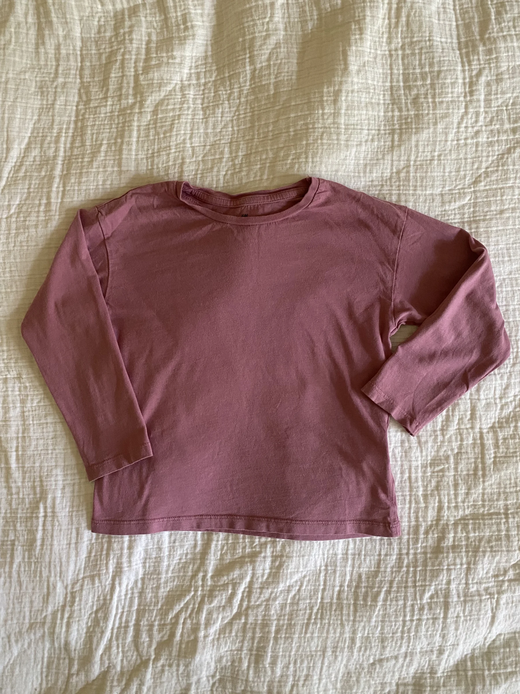 Chandail rose 4-6 ans H&M HM seconde main