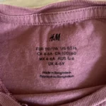 Thumbnail for H&M pink jumper, ages 4–6