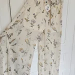 Featured thumbnail for Pantalon été évasé jambe large style boho