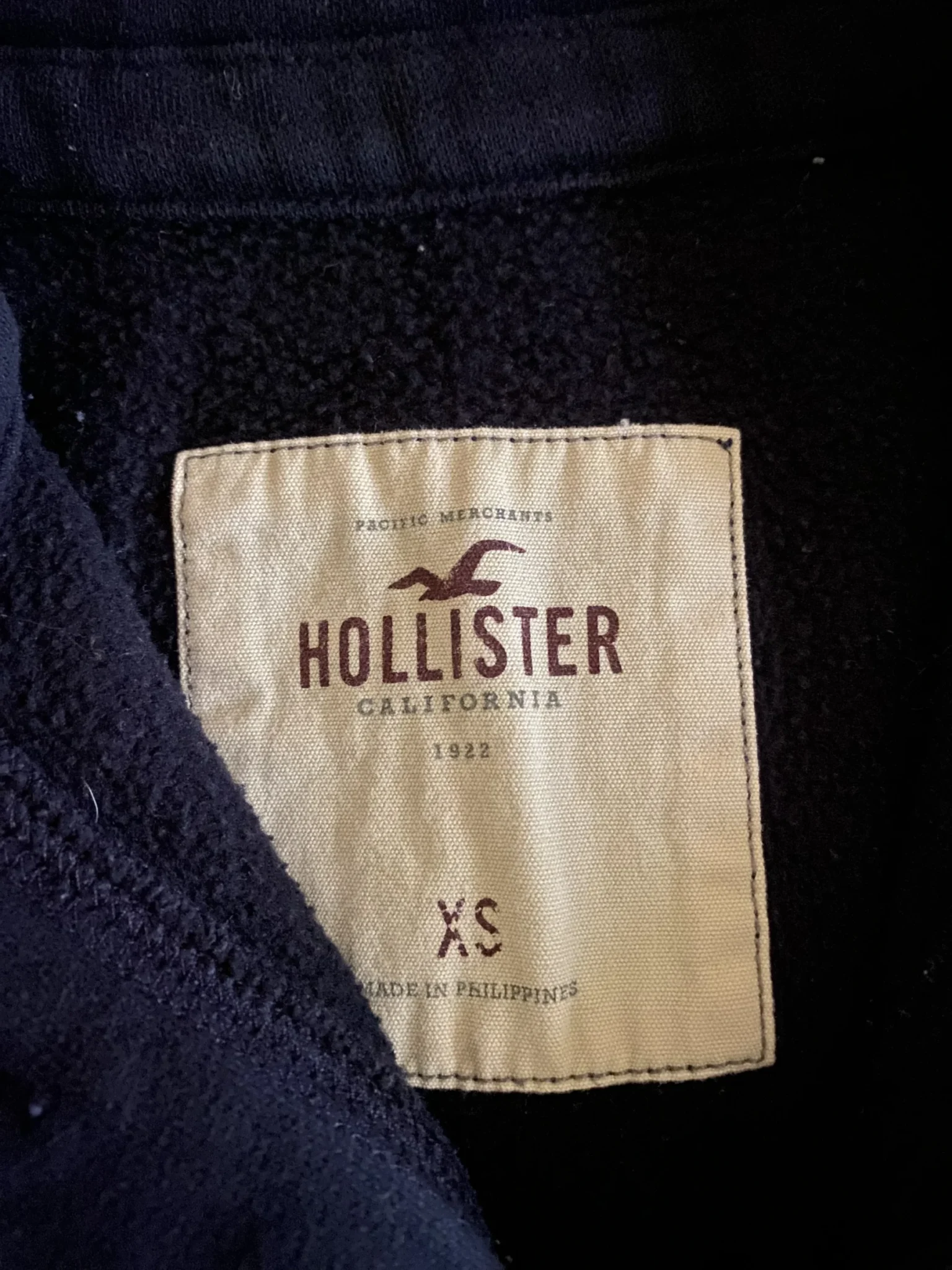 Image for Pull bleu marine XS Hollister