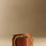 Featured thumbnail for Ceinture Sézane Artémis – Cuir naturel héritage – Comme neuve