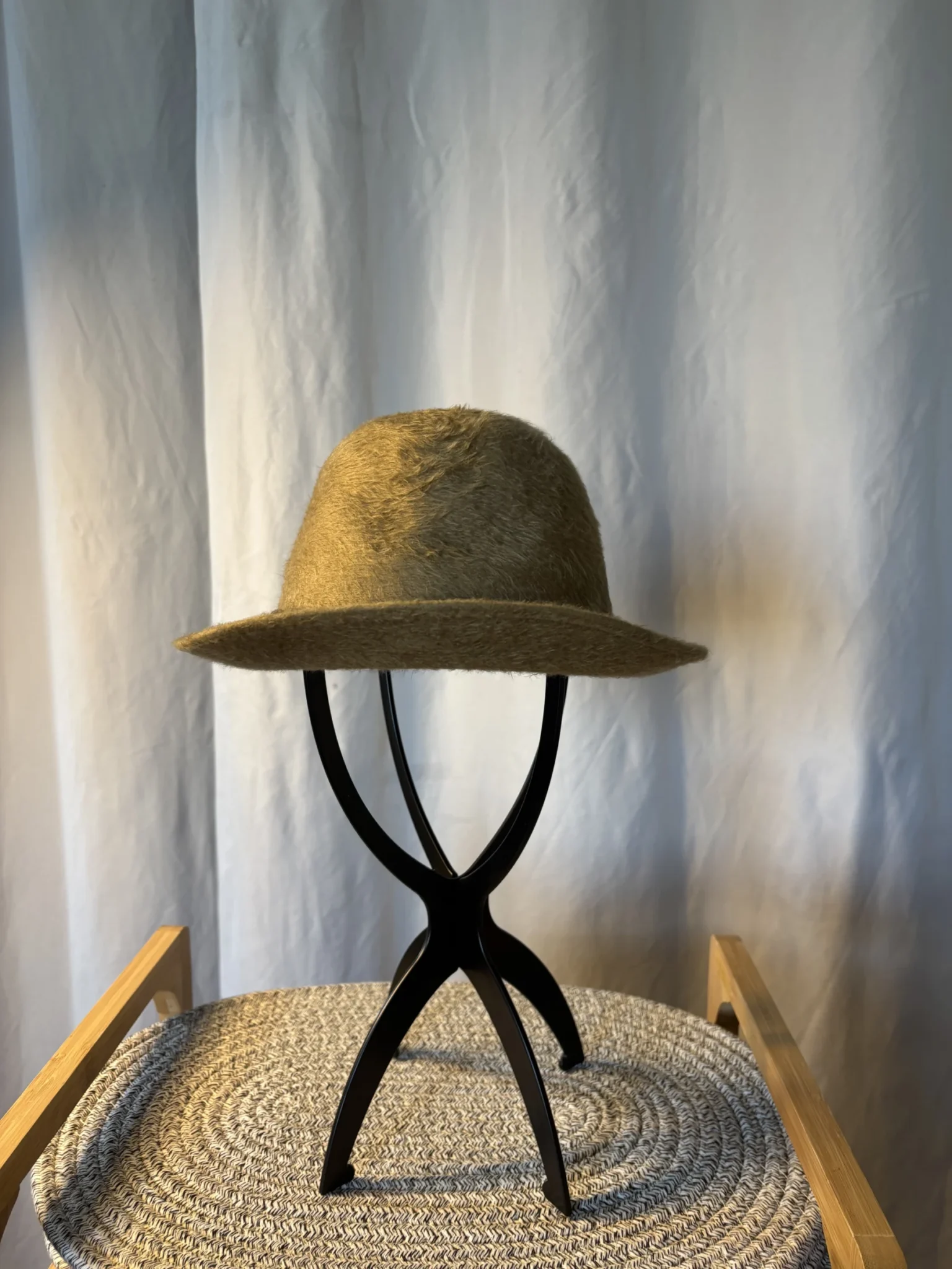 Image for Vintage Lee Executive Canadian Beaver Fur Felt Hat Size 7 1/8 - De Launière Montréal