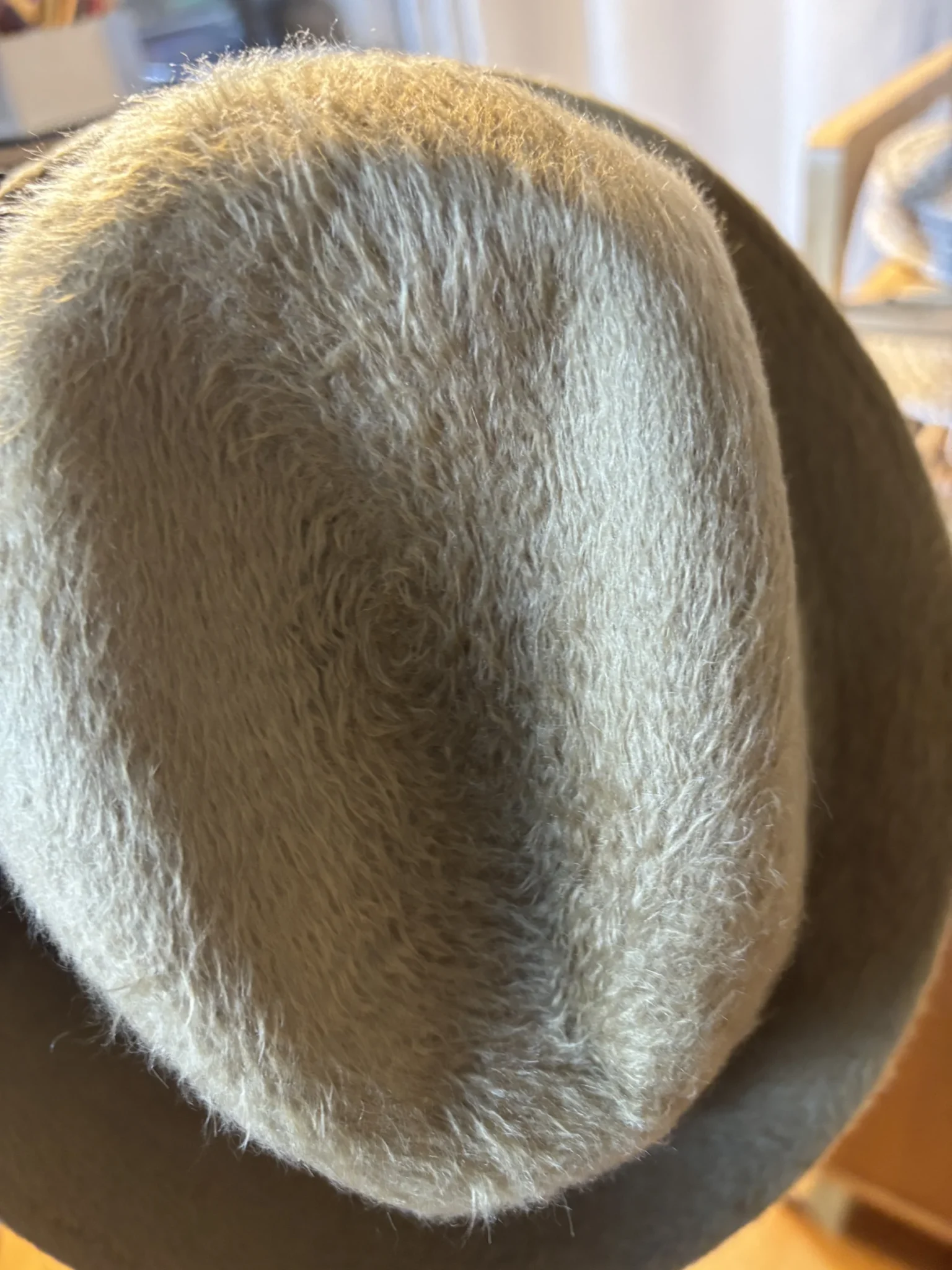 Image for Vintage Lee Executive Canadian Beaver Fur Felt Hat Size 7 1/8 - De Launière Montréal