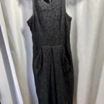 Featured thumbnail for Robe cocktail FAITH & LOVE par Louise Cusson - Parfait état - Fait à Montréal - Taille Small