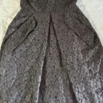 Thumbnail for Robe cocktail FAITH & LOVE par Louise Cusson - Parfait état - Fait à Montréal - Taille Small
