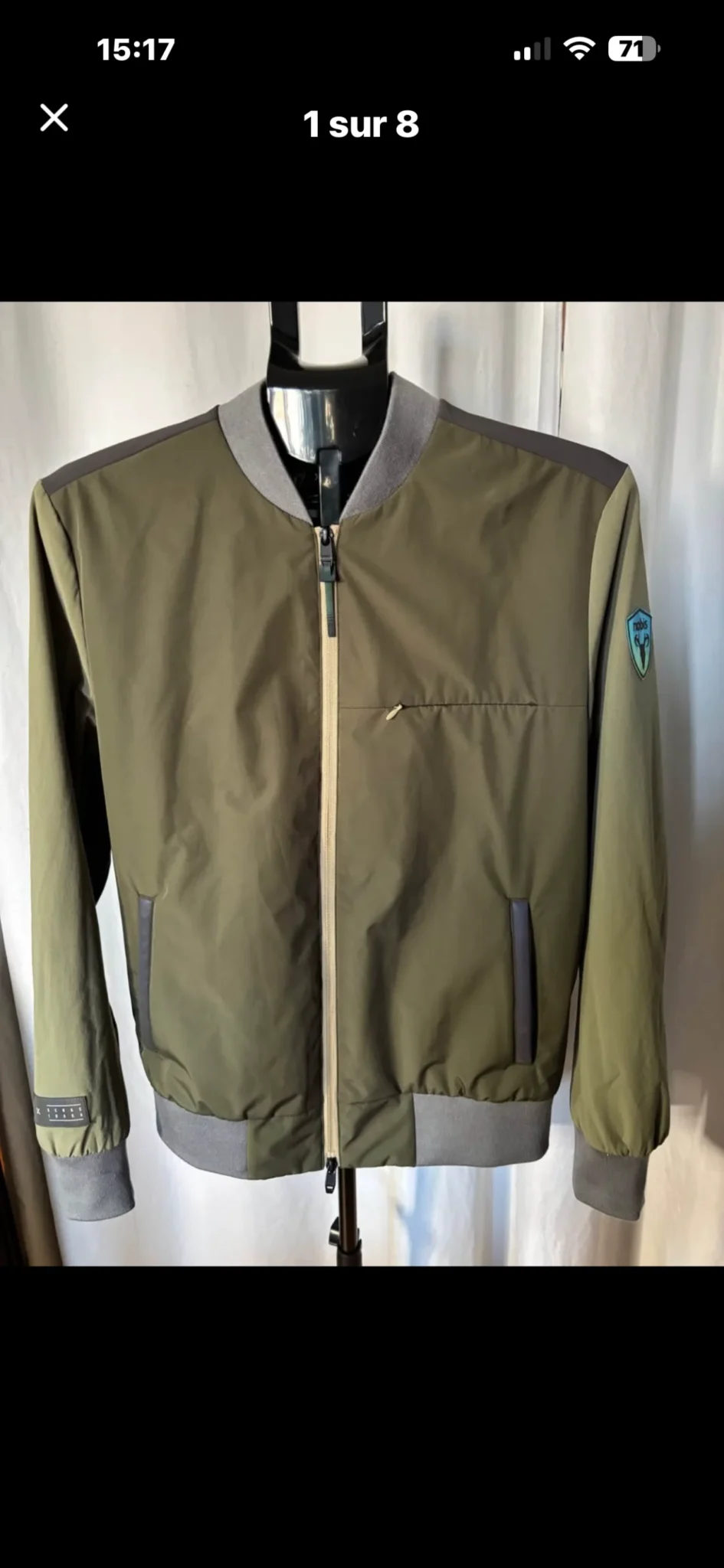 Featured image for Veste Bomber Nobis x Serge Ibaka (Édition Limitée) - Taille S/P - AUTHENTIQUE