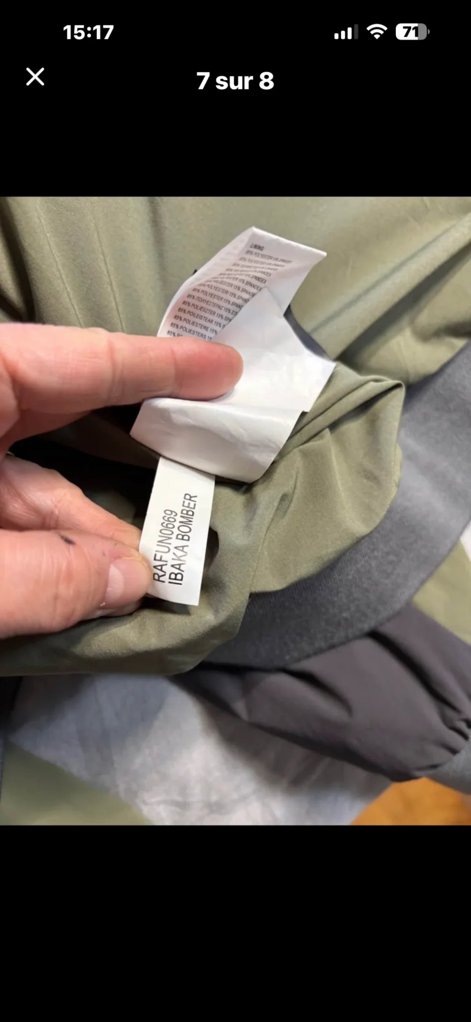 Image for Veste Bomber Nobis x Serge Ibaka (Édition Limitée) - Taille S/P - AUTHENTIQUE