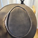 Thumbnail for Chapeau Outback Australien en cuir marron - 57 cm