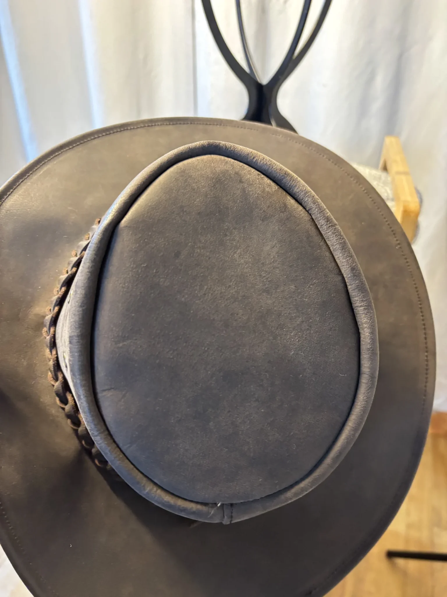 Image for Chapeau Outback Australien en cuir marron - 57 cm
