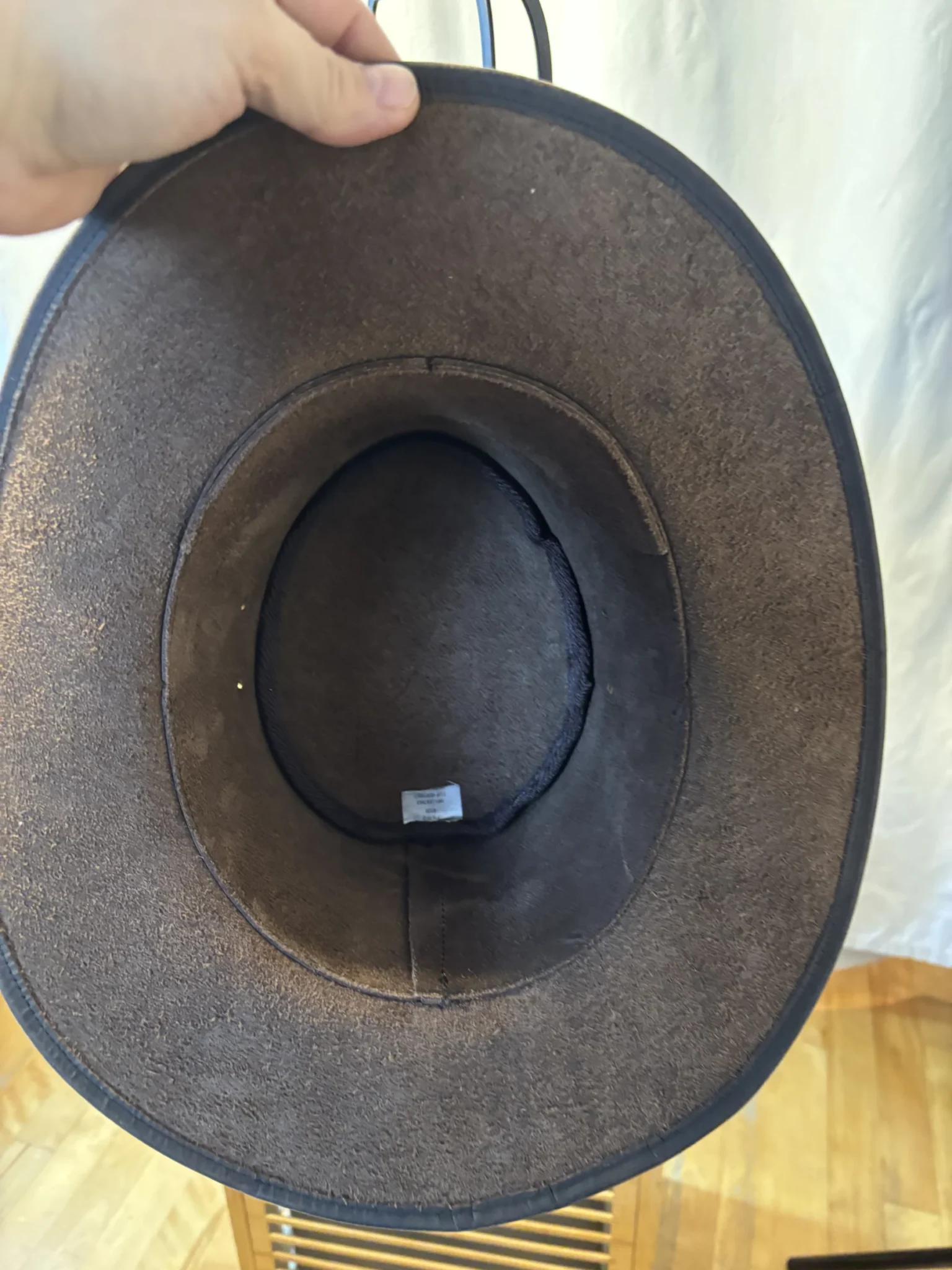Image for Chapeau Outback Australien en cuir marron - 57 cm