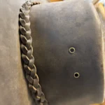 Thumbnail for Chapeau Outback Australien en cuir marron - 57 cm