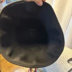 Thumbnail for Chapeau Cloche Vintage en Feutre de Laine Noir - Marque Américaine Bollman (Taille 22" / M)