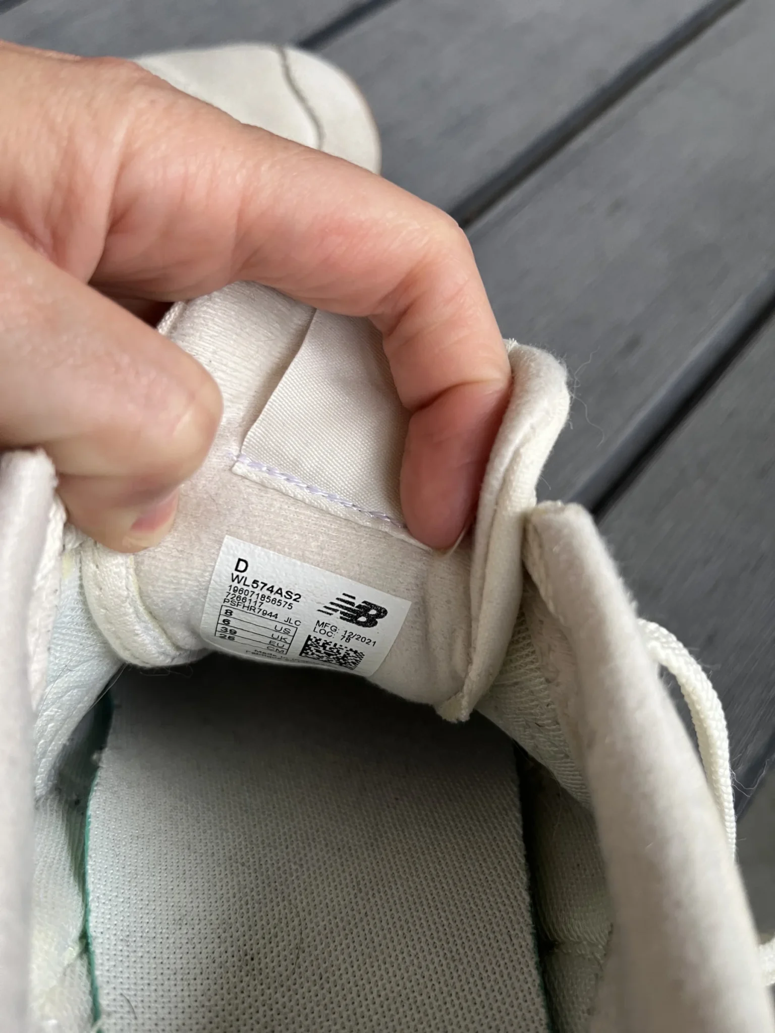 Image for New balance crème-beige