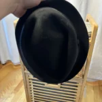 Thumbnail for Chapeau Fedora Noir en Laine « Le 31 » (Simons) - Fabriqué en Italie - Taille M/ 57