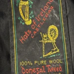 Thumbnail for Authentique Chapeau de Marche Irlandais en Tweed Donegal Vintage - Taille M (100% Laine)