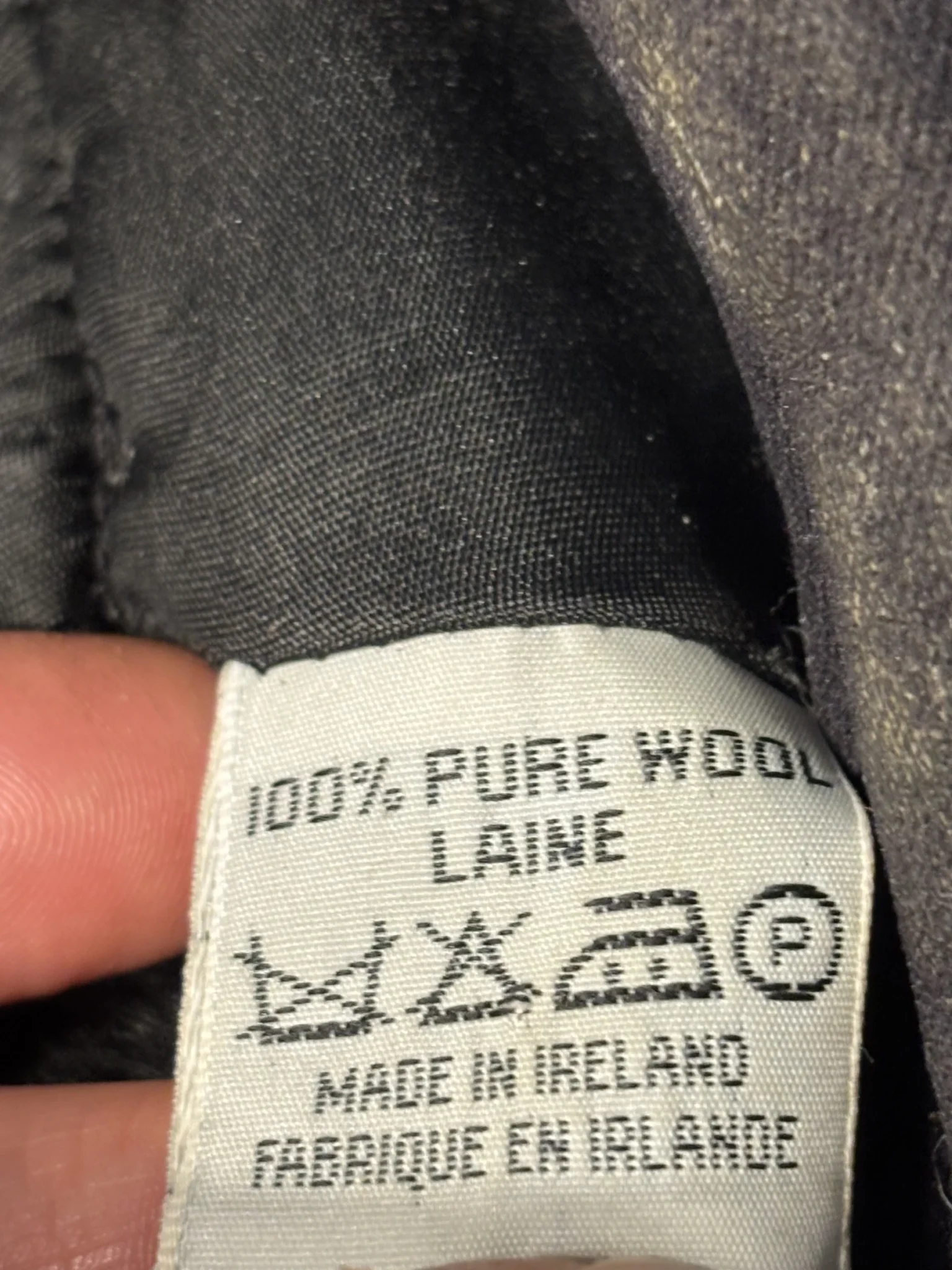 Image for Authentique Chapeau de Marche Irlandais en Tweed Donegal Vintage - Taille M (100% Laine)
