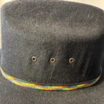 Thumbnail for Chapeau de Cowboy Western Noir - Fabriqué au Mexique - Taille S (SM)