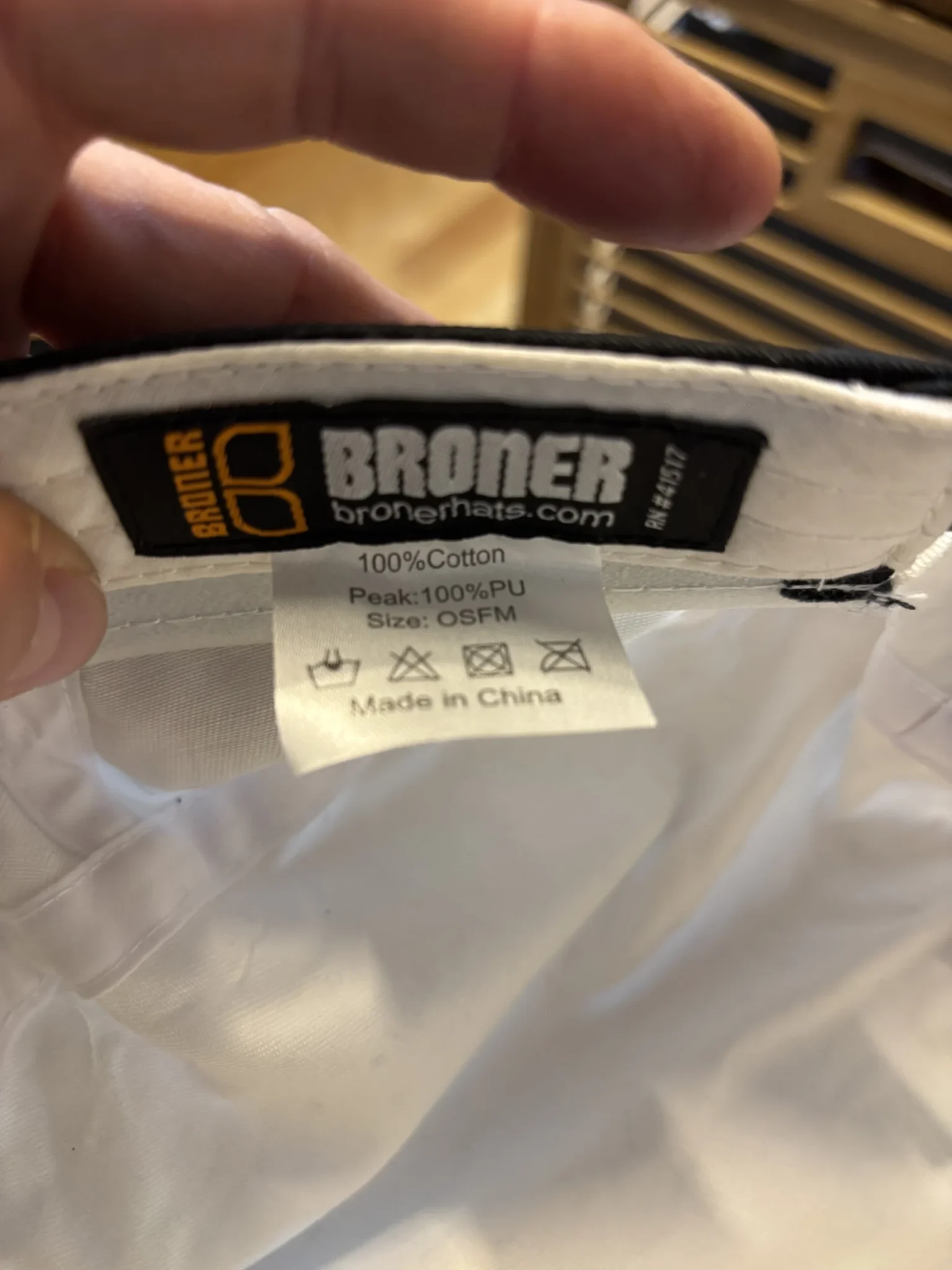 Image for Adjustable Captain’s/Sailor’s Cap – Broner brand