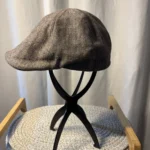 Thumbnail for Casquette Gavroche Vintage London Fog Tweed de Coton XL