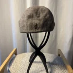 Thumbnail for Casquette Gavroche Vintage London Fog Tweed de Coton XL