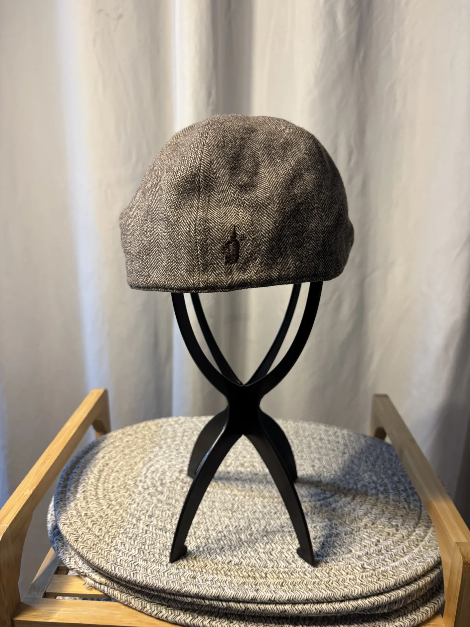 Image for Casquette Gavroche Vintage London Fog Tweed de Coton XL