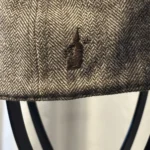 Thumbnail for Casquette Gavroche Vintage London Fog Tweed de Coton XL