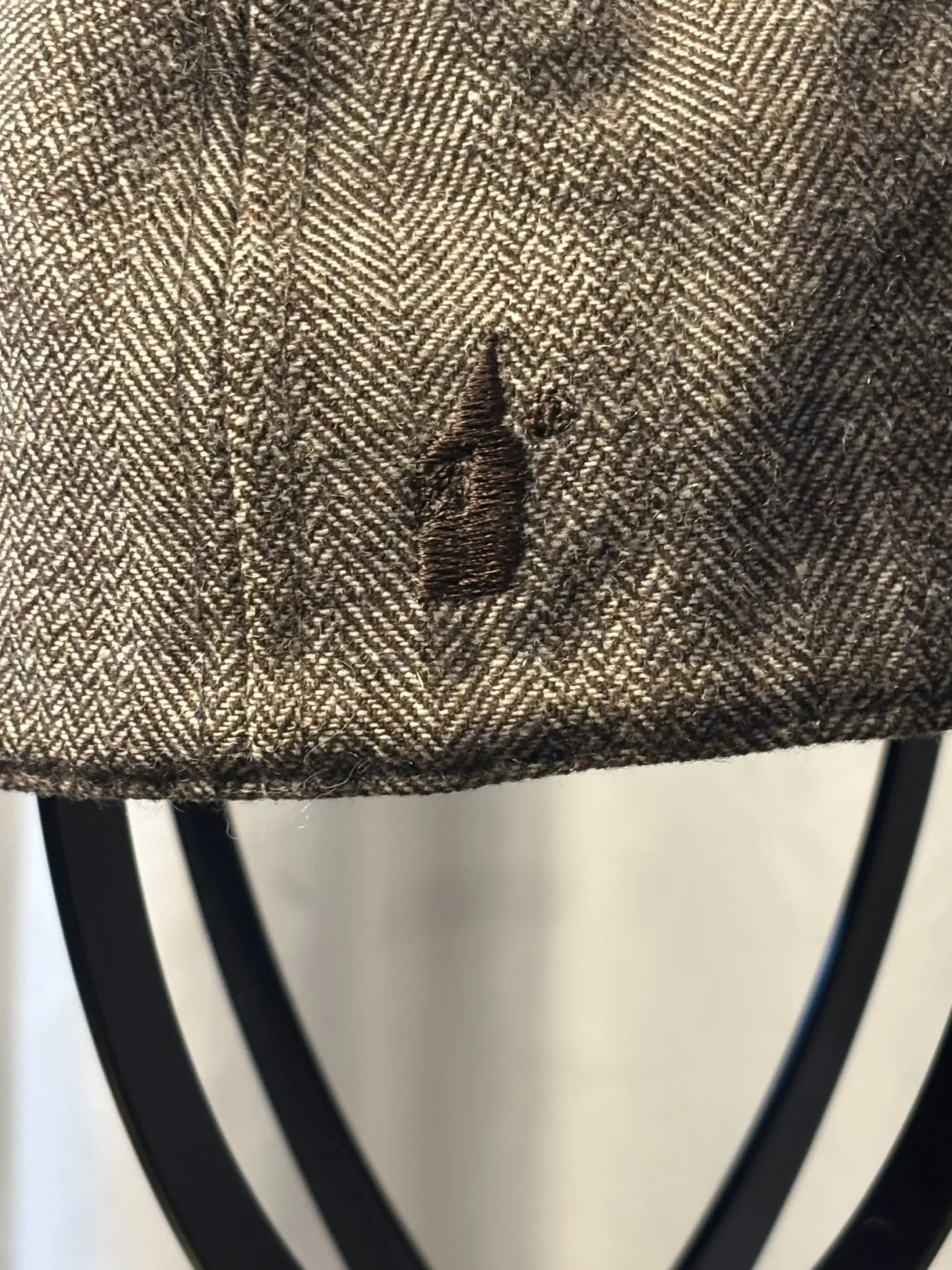 Image for Casquette Gavroche Vintage London Fog Tweed de Coton XL