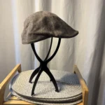 Thumbnail for Casquette Gavroche Vintage London Fog Tweed de Coton XL