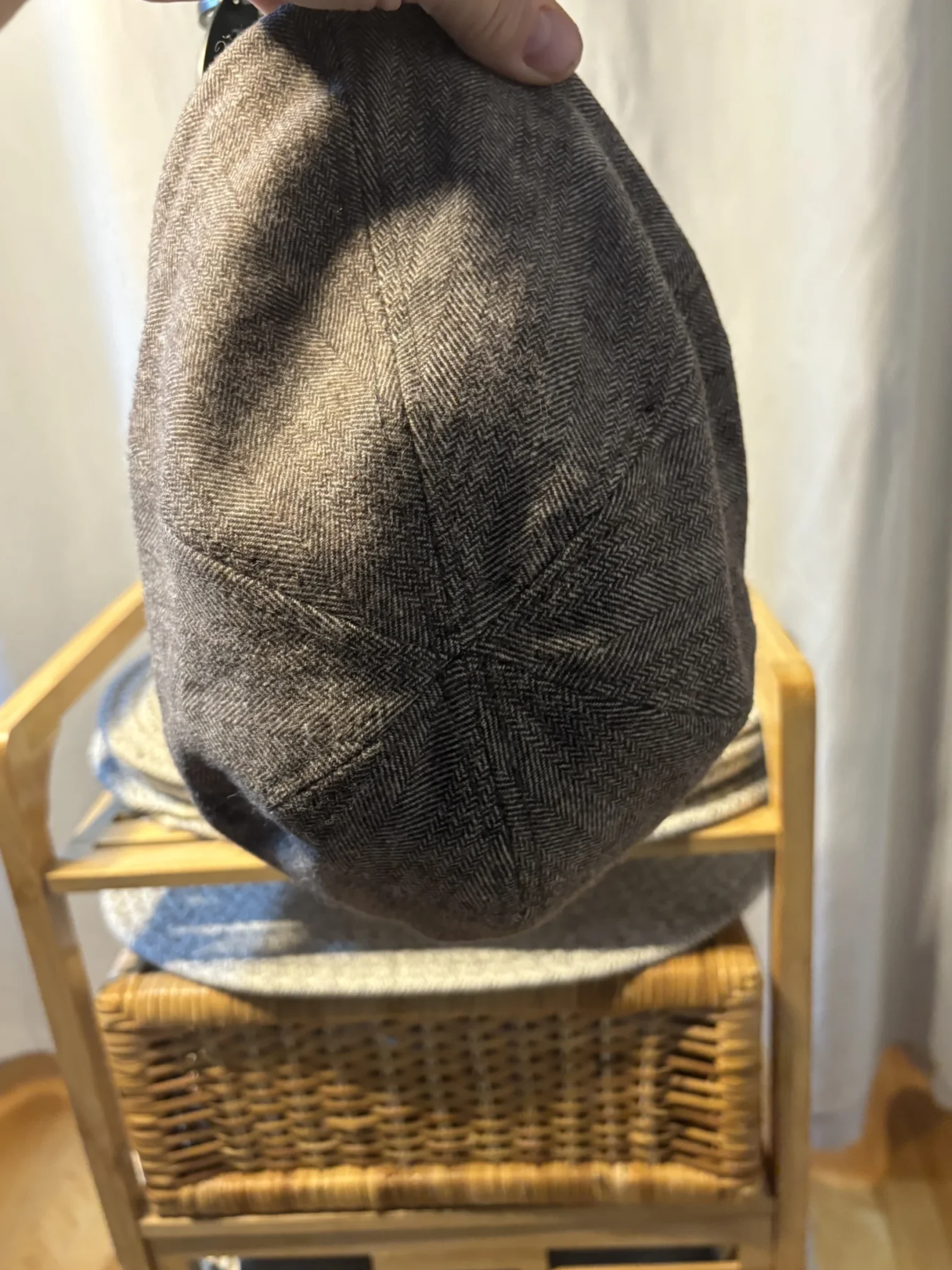 Image for Casquette Gavroche Vintage London Fog Tweed de Coton XL