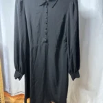 Featured thumbnail for Robe chemise noire Womance - Taille M