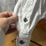Thumbnail for Chemise habillée premium Au Noir - Blanche à micro-pois - Taille 5 / xl