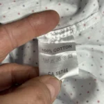 Thumbnail for Chemise habillée premium Au Noir - Blanche à micro-pois - Taille 5 / xl