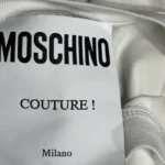 Thumbnail for T-shirt Moschino Couture ! Original - Blanc - Taille Xl
