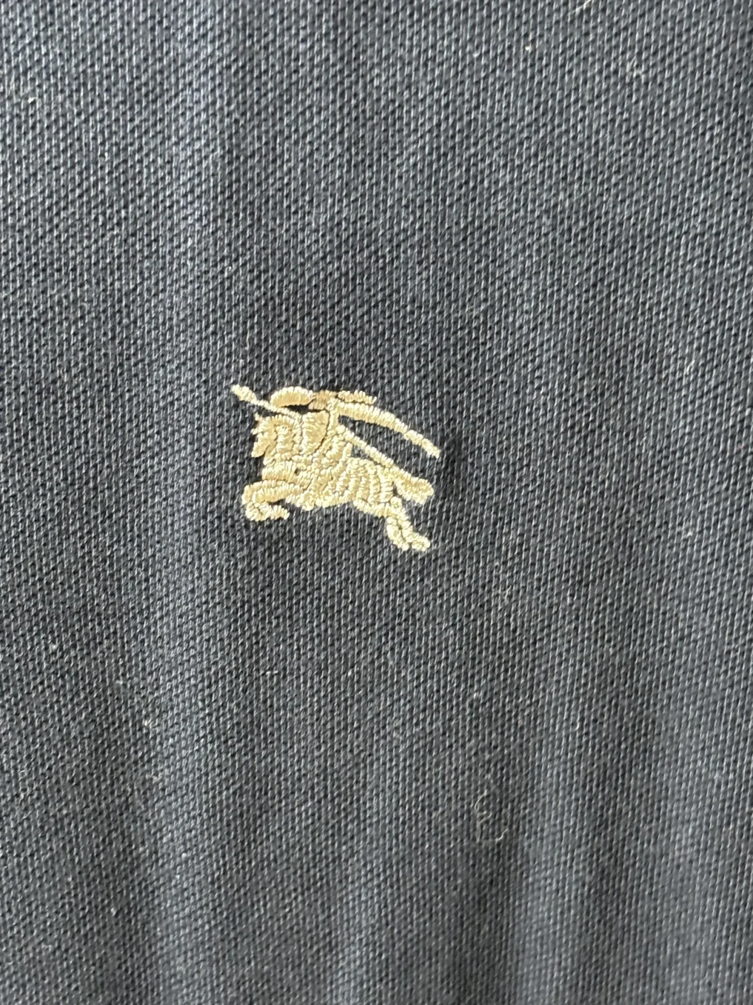 Image for Polo Burberry Brit Authentique - Bleu Marine - Taille XL - Excellent état