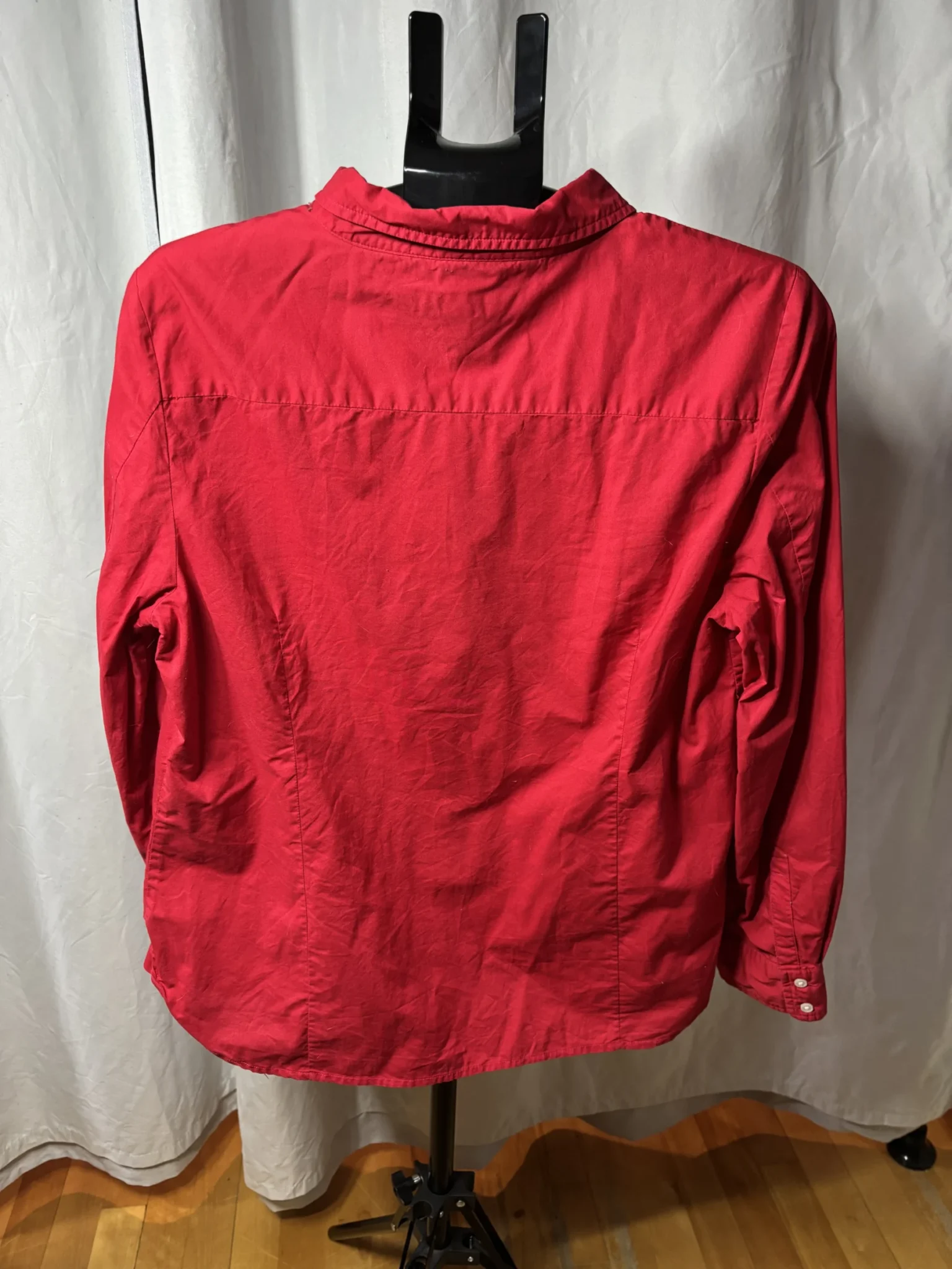 Image for Chemisier rouge Tommy Hilfiger - Manches ajustables - Taille XL