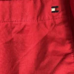 Thumbnail for Chemisier rouge Tommy Hilfiger - Manches ajustables - Taille XL