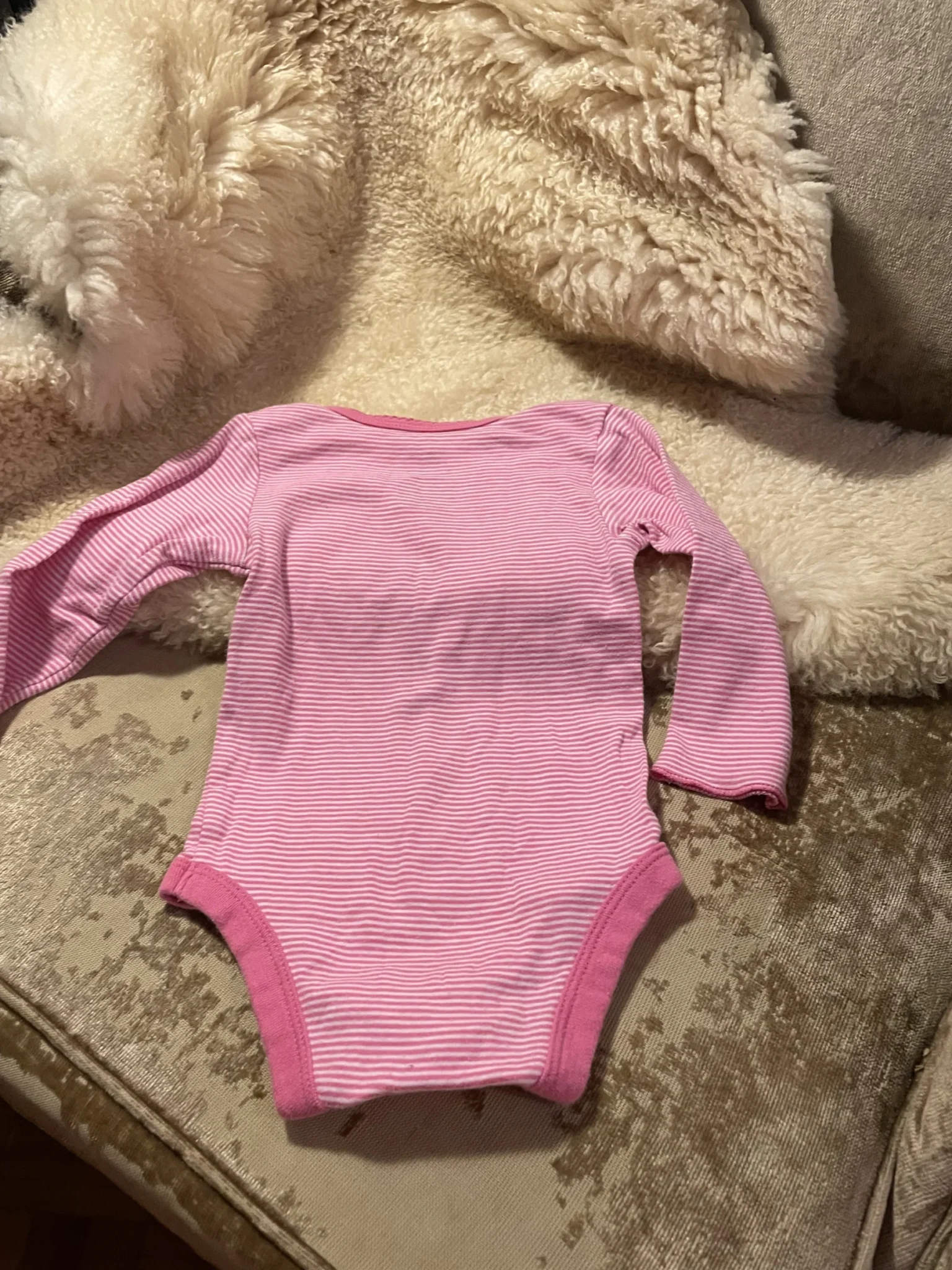 Image for Cache couche manches longues baby gap 6 - 12 mois