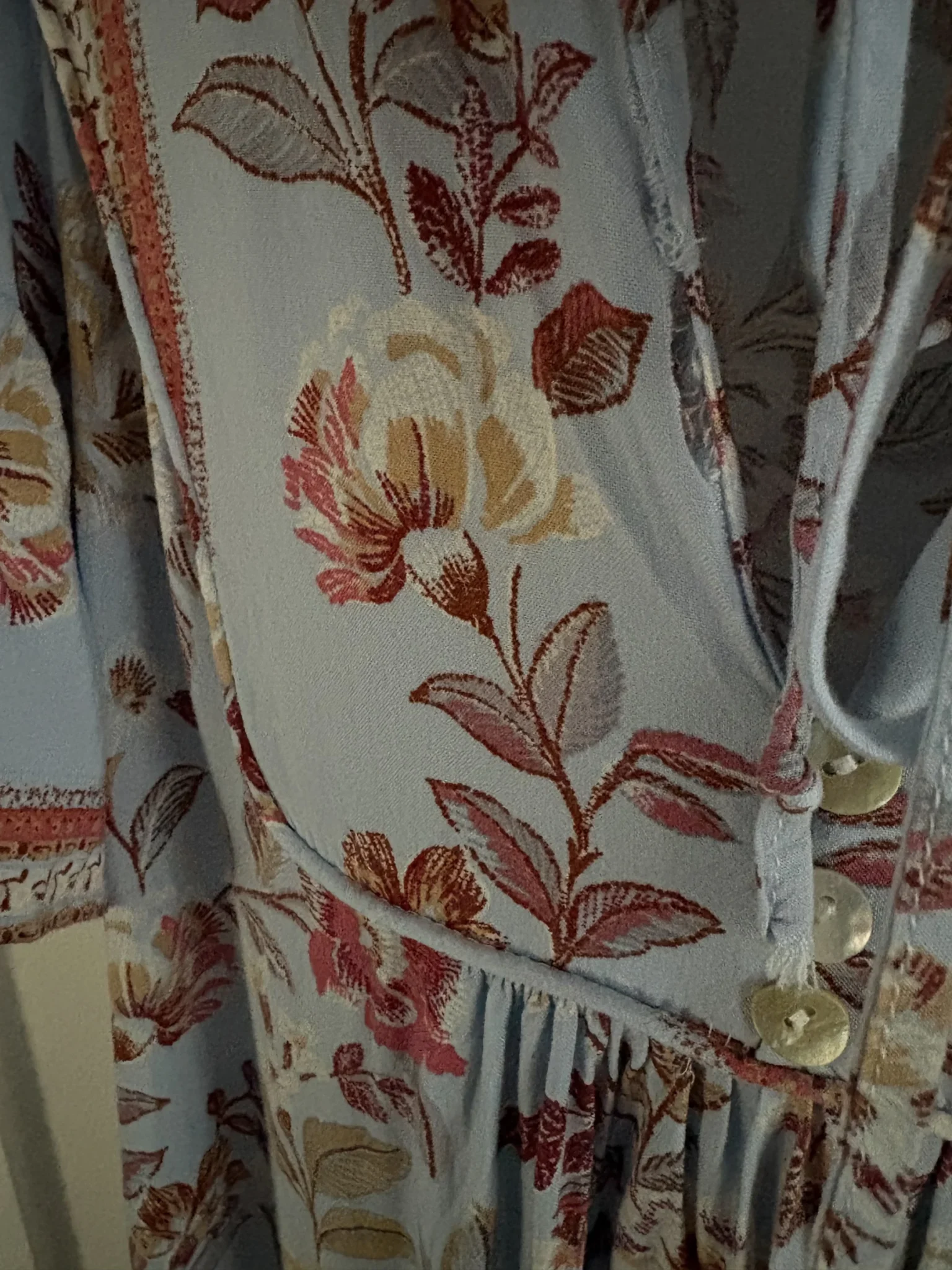 Image for Robe courte à motifs floraux