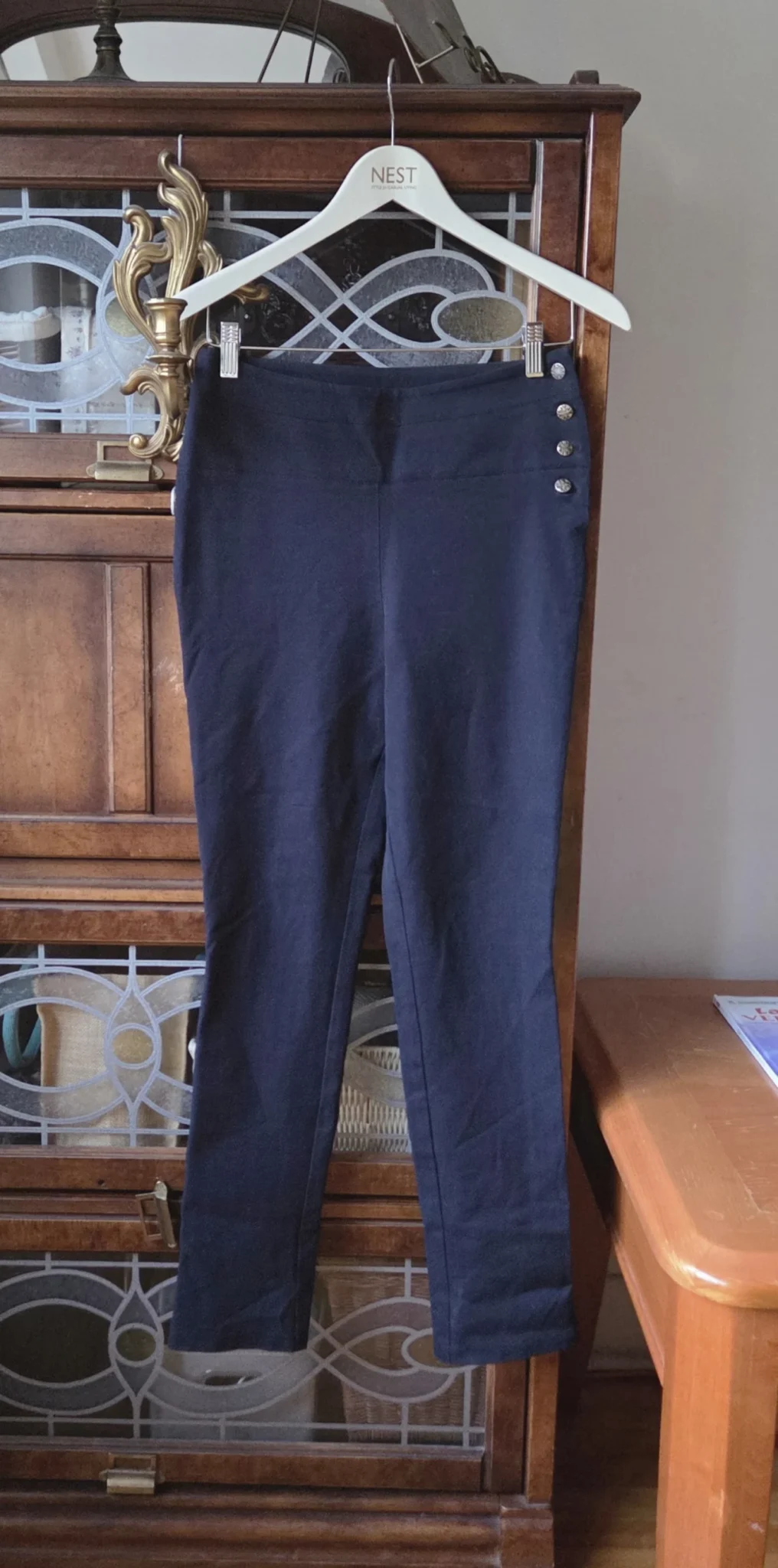 Image for Isabelle Élie-Superbe pantalon cigarette marine