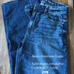 Featured thumbnail for Jeans American eagle baggy legs taille haute