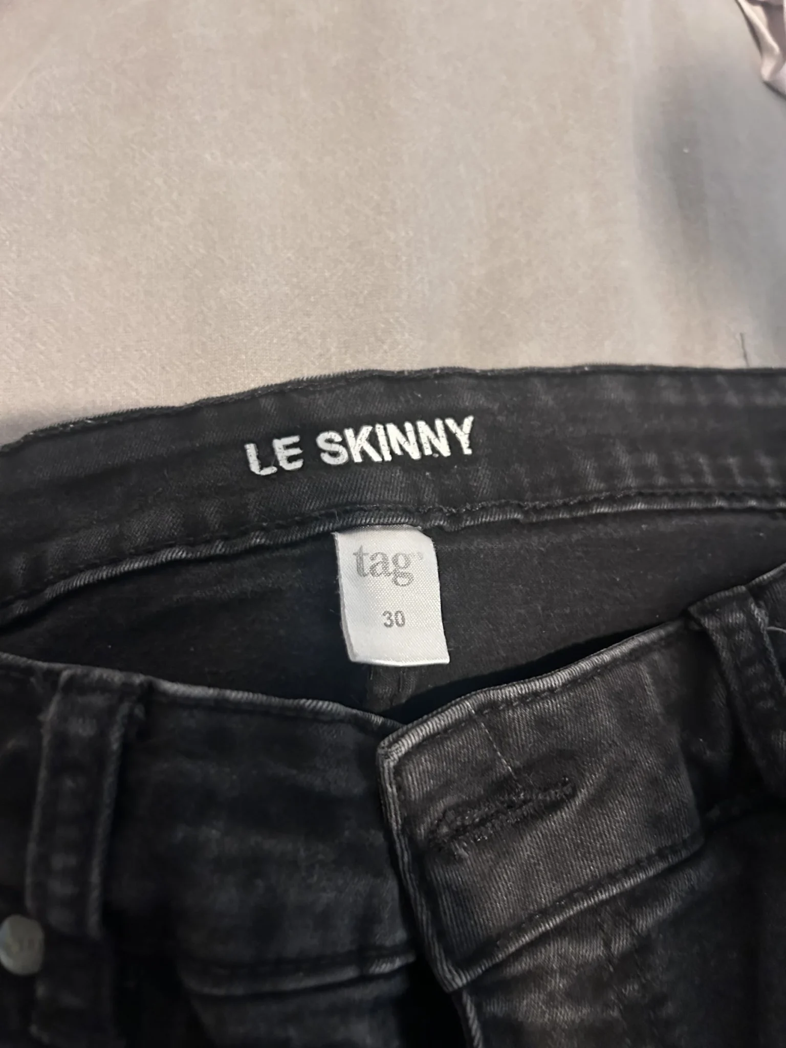 Image for Jeans skinny noirs