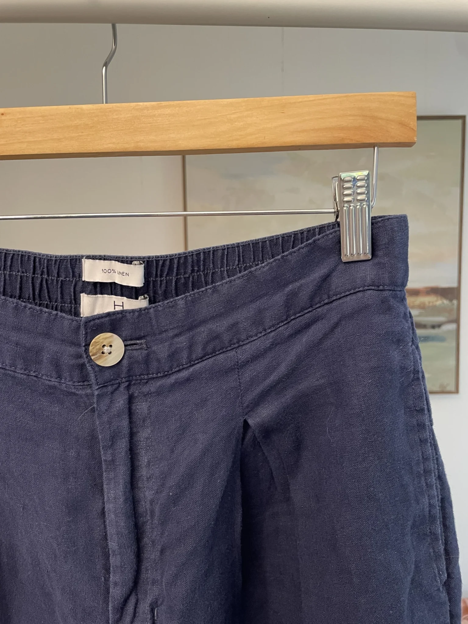 Image for Pantalon léger 100% lin