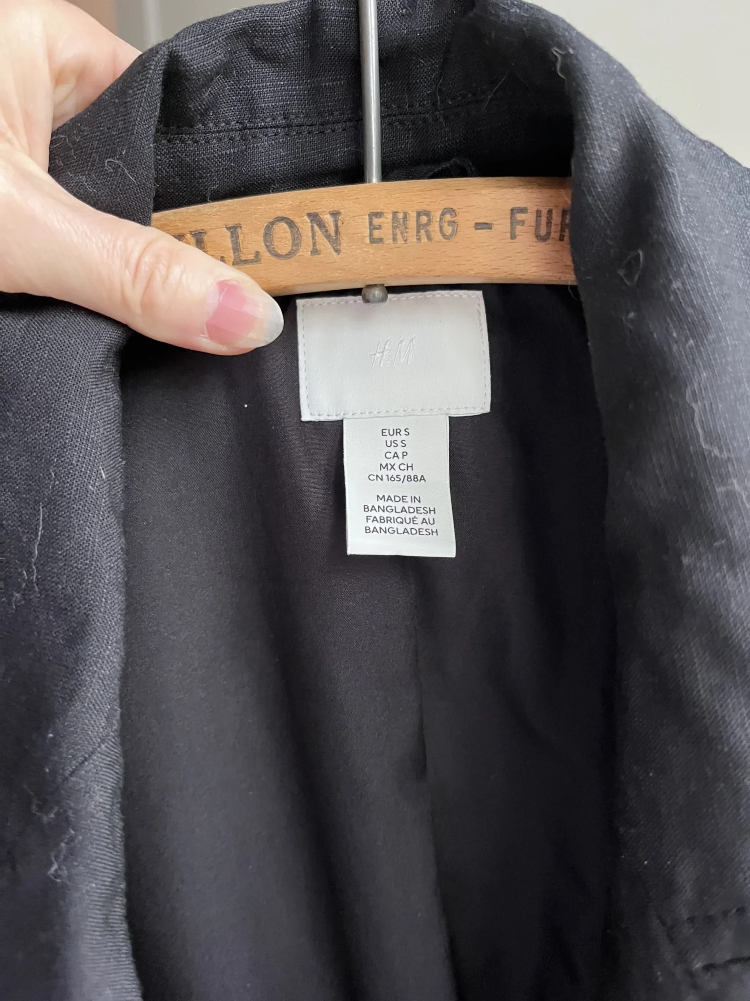 Image for Robe trench sans manches avec lin
