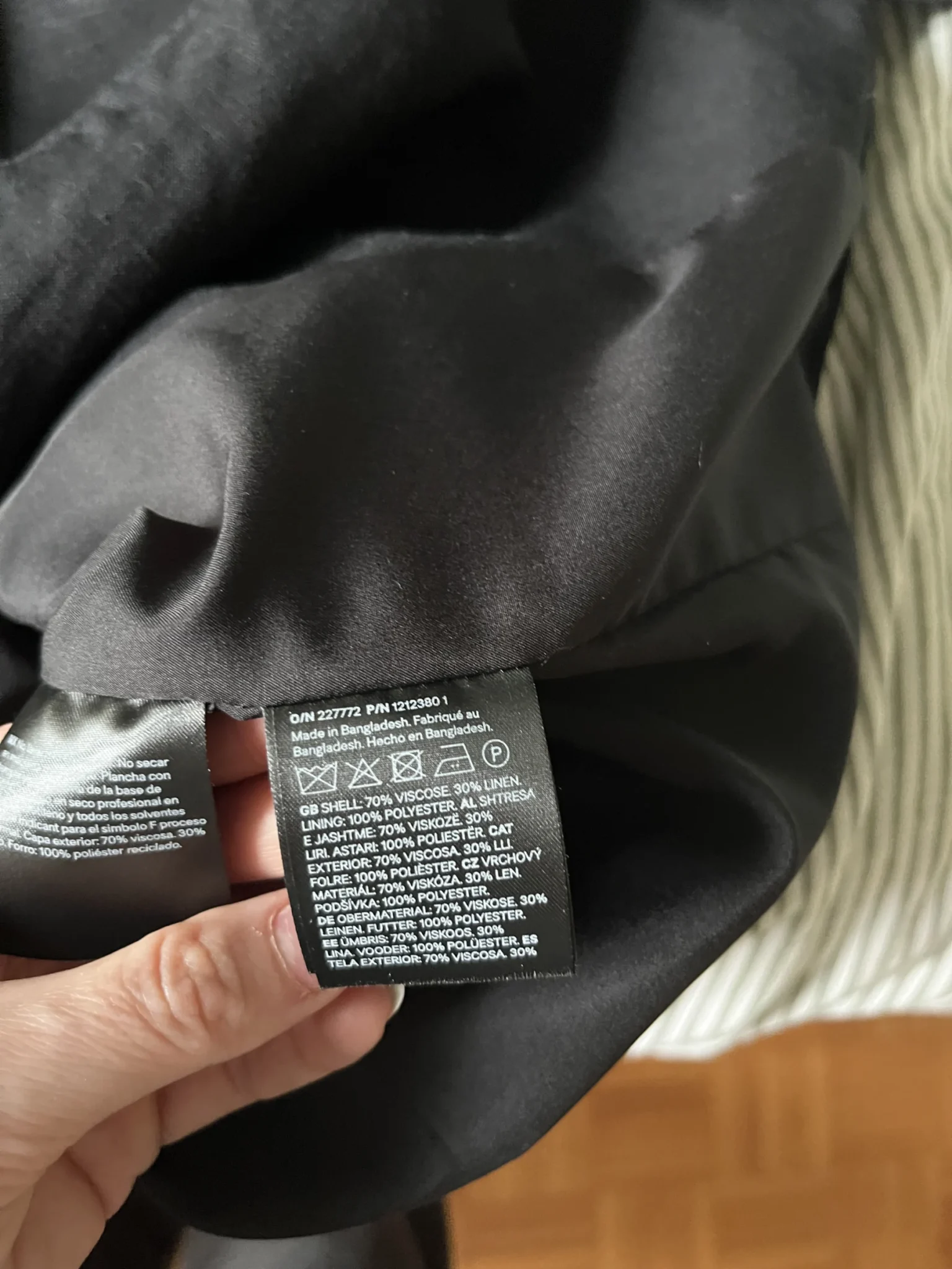 Image for Robe trench sans manches avec lin
