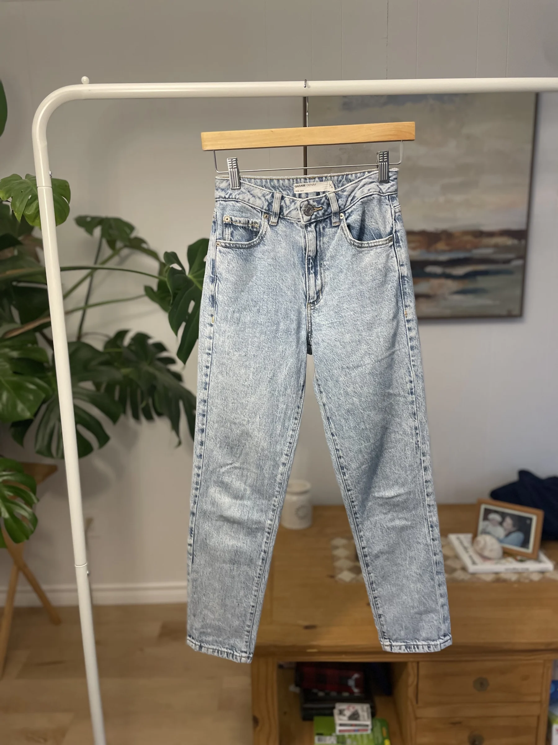 Mom jeans Garage seconde main